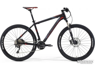 Bike Merida Big.Seven 500 17" matt black-dark grey-signal red