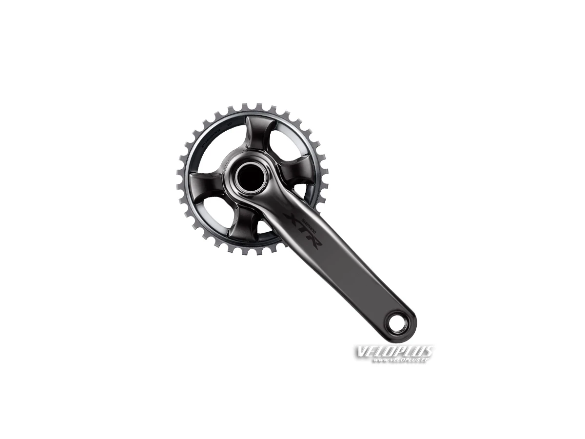 Vändad Shimano XTR 9020-1, 175mm, Hollowtech II