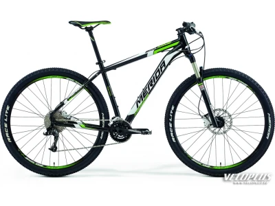 Bike Merida Big.Nine Team Issue 15" black-white-green