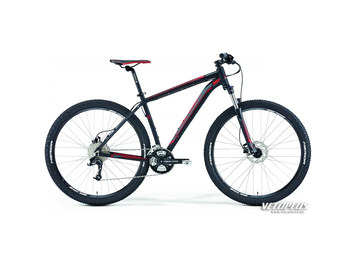 Ratas Merida Big.Nine 70 17" matt must-punane-hall