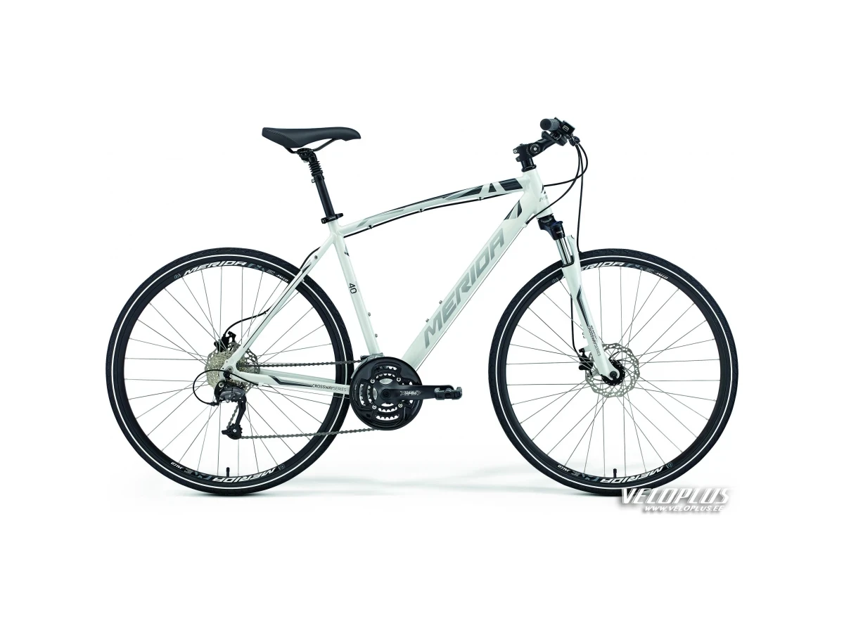 Bike Merida Crossway 40-D 46cm white-anthracite-silver
