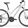Bike Merida Crossway 40-D 46cm Lady white-anthracite-silver thumbnail 1