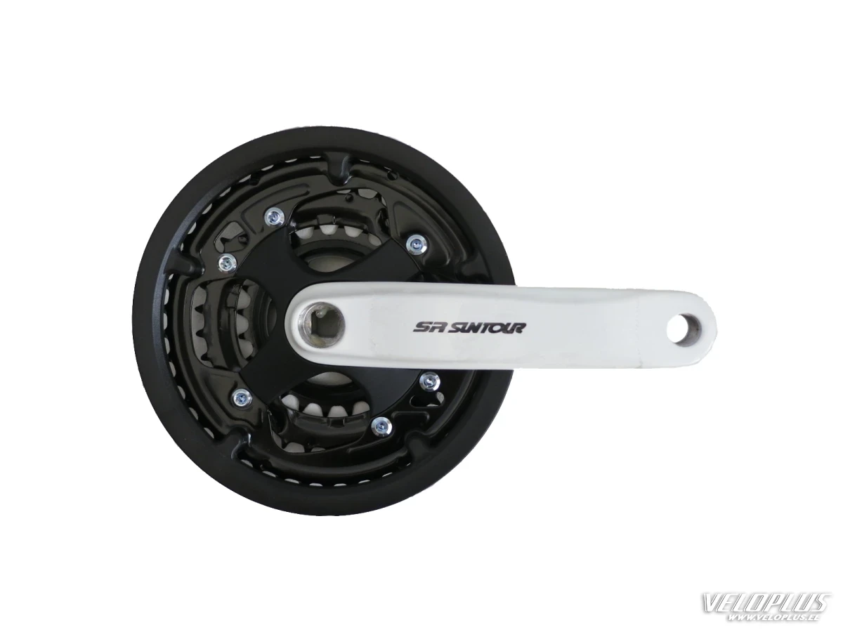 Vändad SR XCC T208 48/38/28 170mm valge