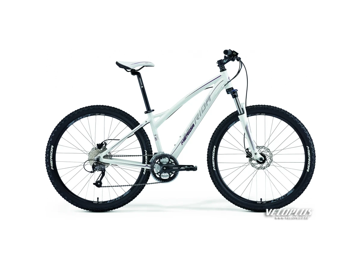 Bike Merida Juliet 7.40-D 20" pearl white-purple-silver