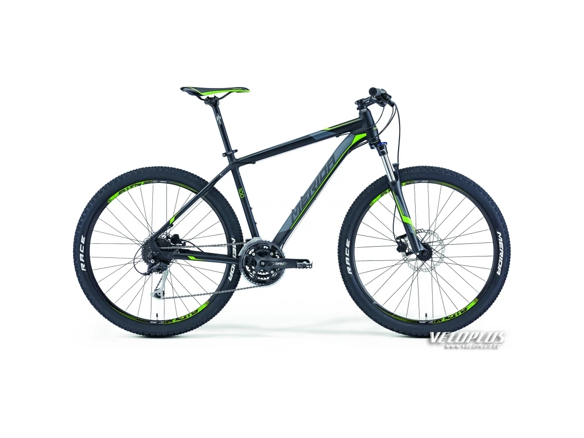 Bike Merida Big.Seven 100 17" matt black-grey-green