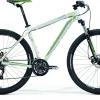 Ratas Merida Big.Nine 40-MD 21" valge-hall-roheline thumbnail 1
