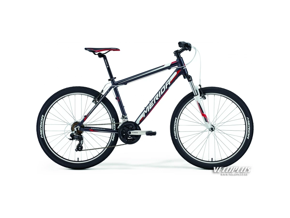 Bike Merida Matts 6.10-V 18" matt anthracite-white-red