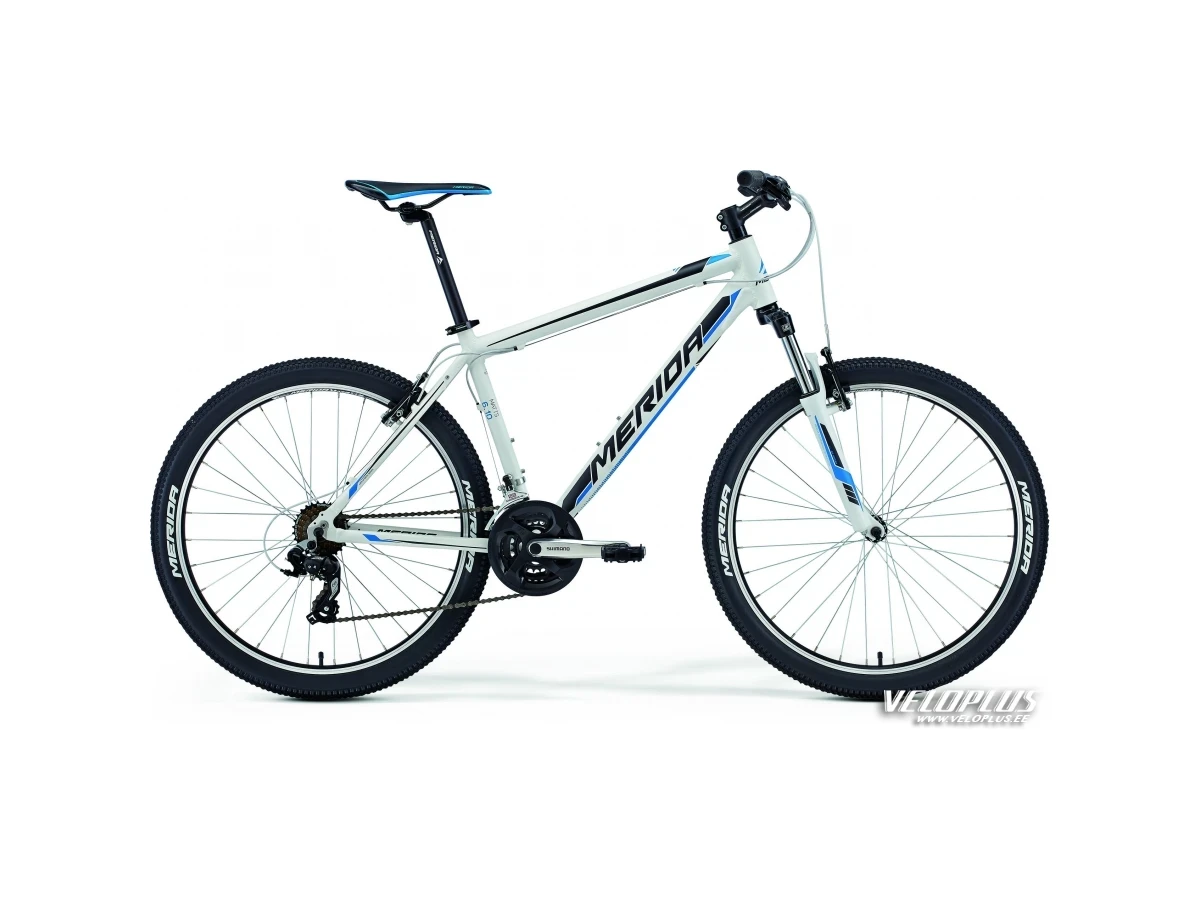 Bike Merida Matts 6.10-V 22" white-anthracite-blue