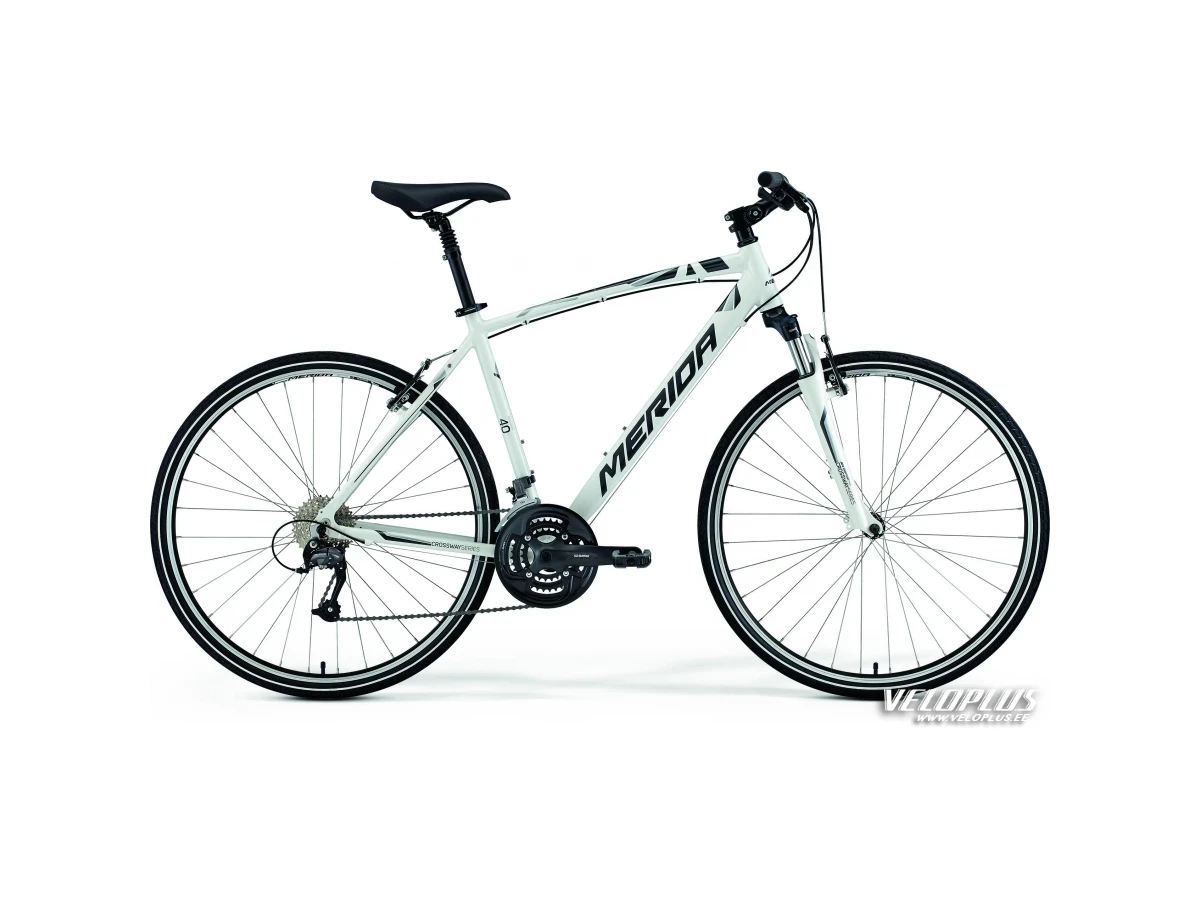 Bike Merida Crossway 40-V 52cm white-anthracite-silver