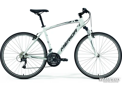 Ratas Merida Crossway 40-V 58cm valge-antratsiit-hõbe