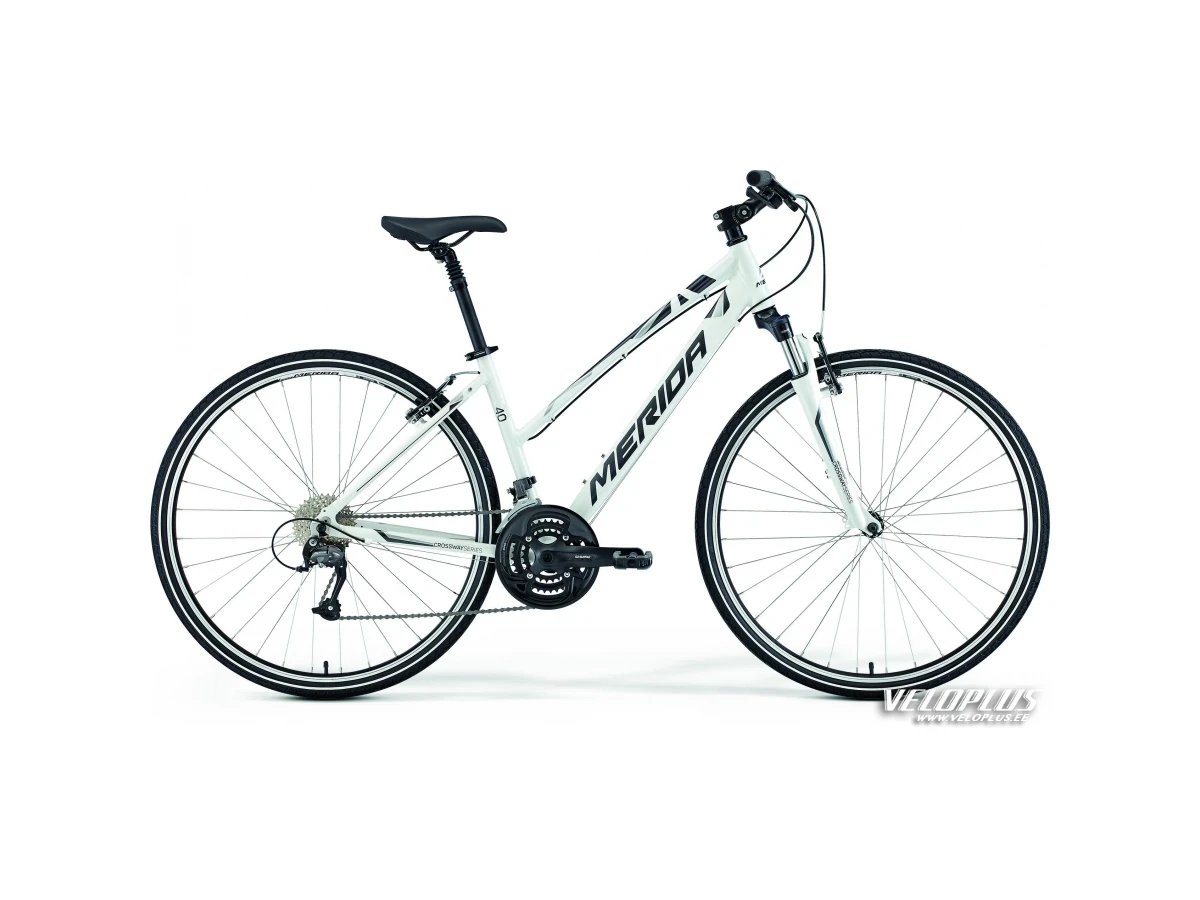 Ratas Merida Crossway 40-V 57cm Lady valge-antratsiit-hõbe