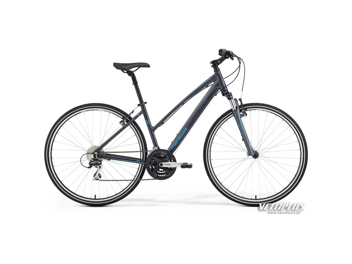 Ratas Merida Crossway 20-V 54cm Lady matt antratsiit-hall-sinine