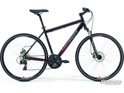 Bike Merida Crossway 15-MD 44cm black-red-white