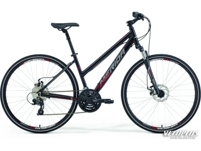 Bike Merida Crossway 15-MD 50cm Lady black-red-white