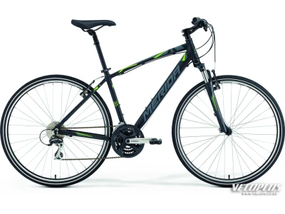 Bike Merida Crossway 20-V 58cm matt black-grey-lime
