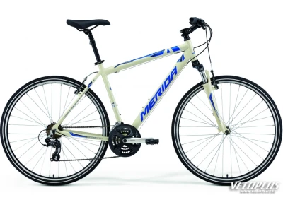 Ratas Merida Crossway 10-V 55cm creme valge-sinine-sinine