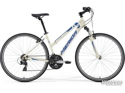 Ratas Merida Crossway 10-V 50cm Lady creme valge-sinine-sinine