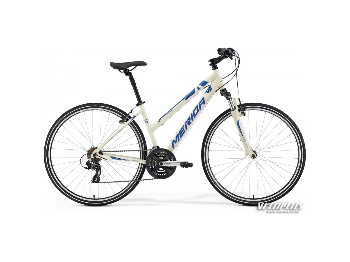 Ratas Merida Crossway 10-V 54cm Lady creme valge-sinine-sinine