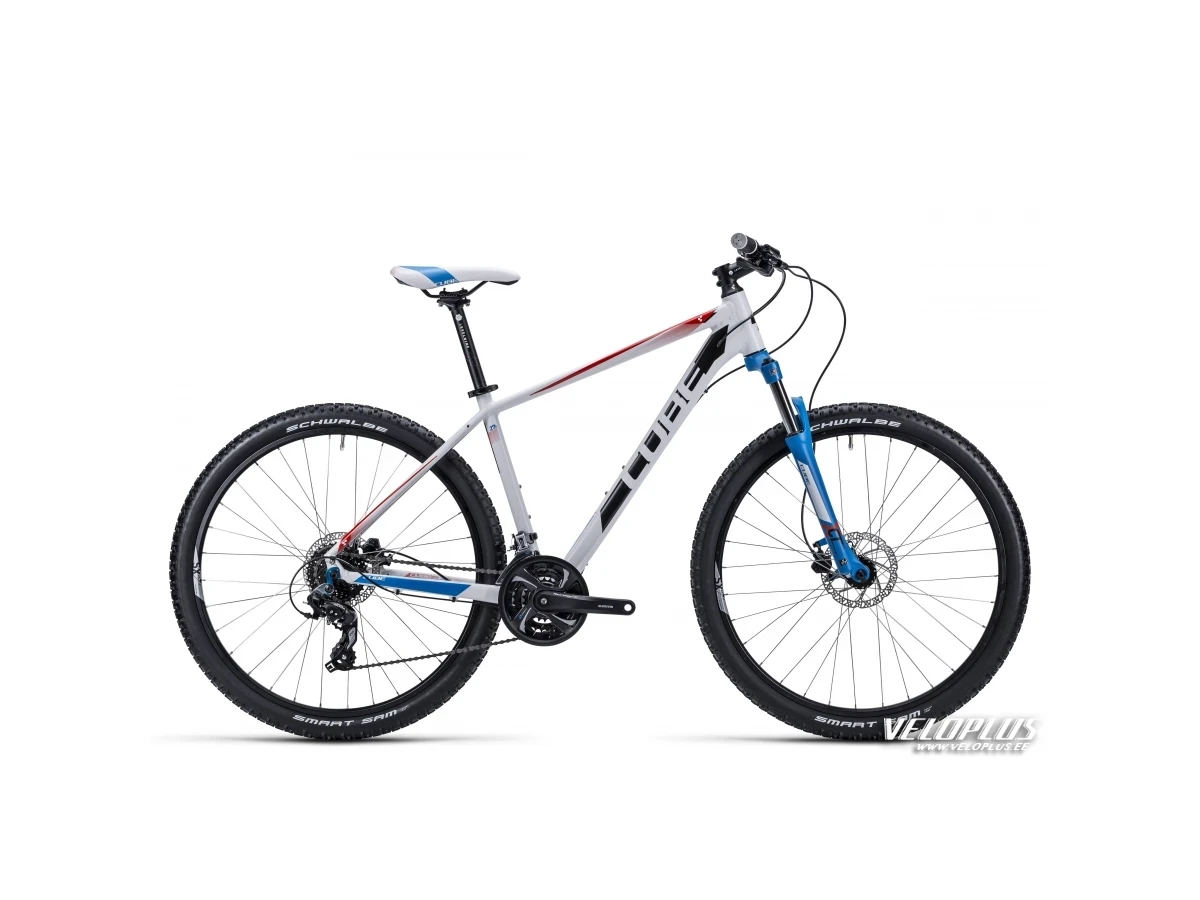 Bike Cube Aim Disc 27,5 white-red-blue 16"
