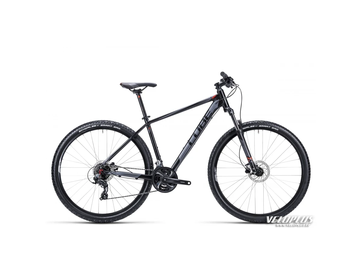 Bike Cube Aim Disc 29 black-grey-red 23"