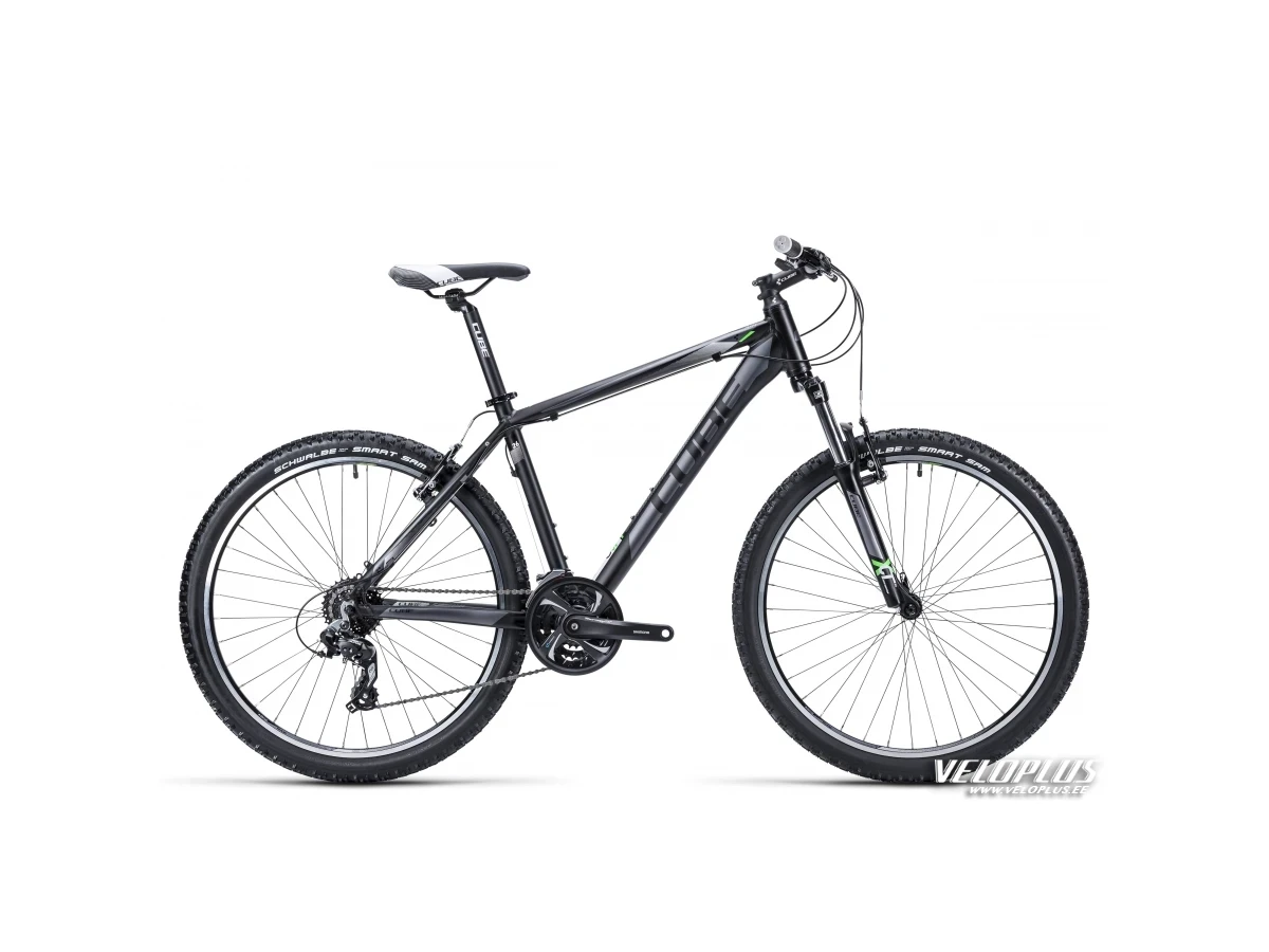 Bike Cube Aim 26 grey-black-white 16"