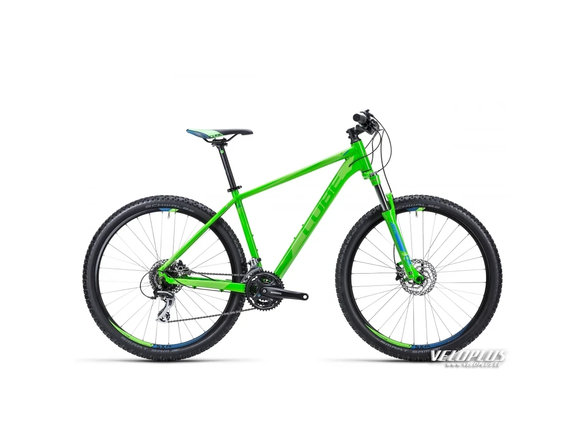 Bike Cube Aim SL 27,5 green-blue 18"