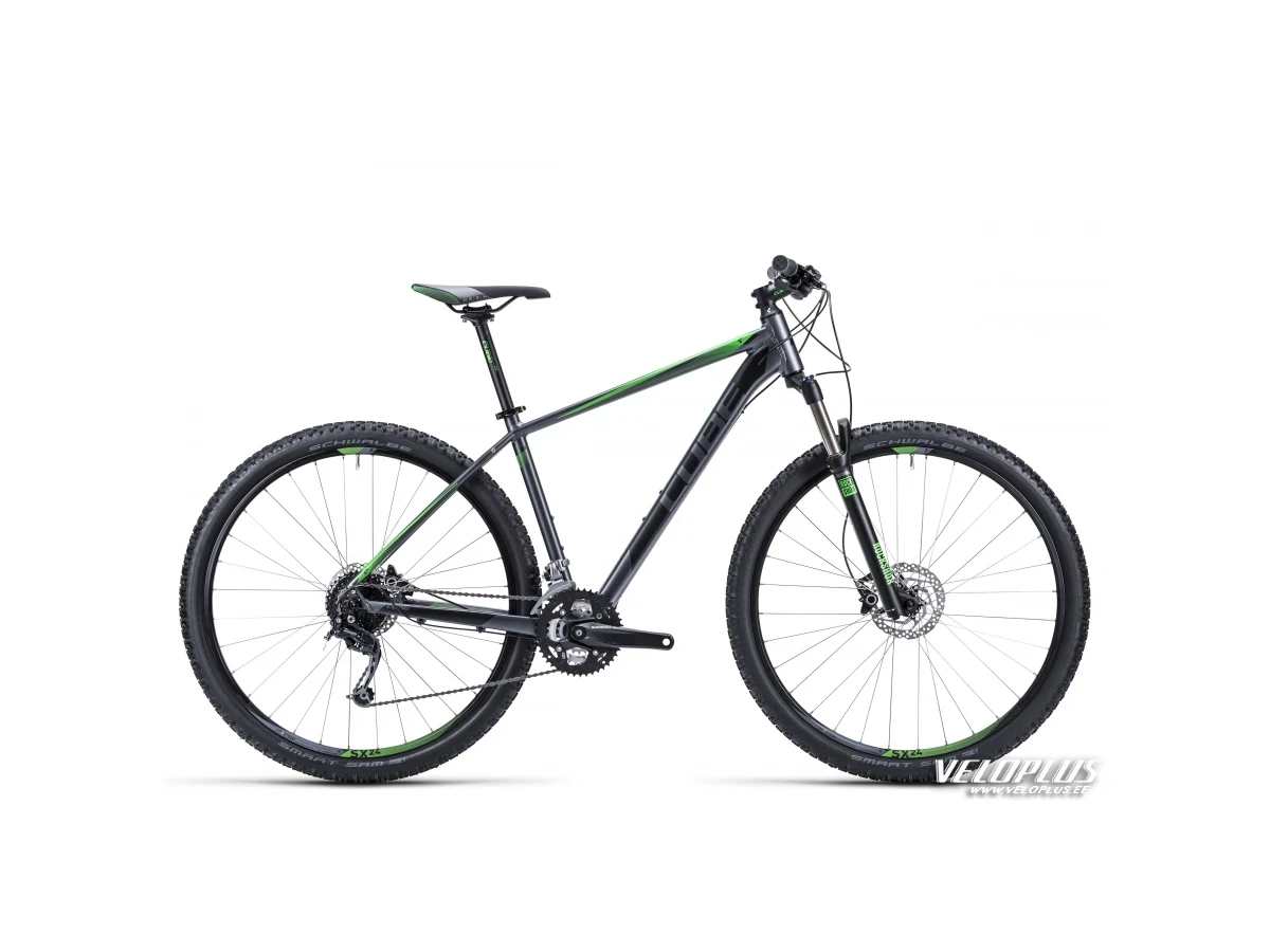 Bike Cube Analog 29 grey-black-green 17"