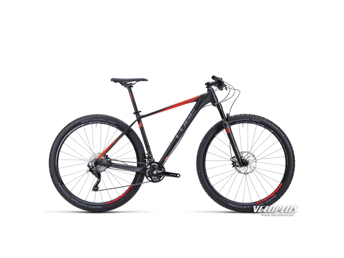Bike Cube Reaction HPA Pro 29 black-grey-flashred 19"