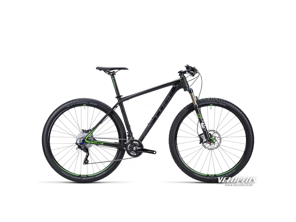 Polkupyörä Cube Elite Super HPC Race 29 carbon-vihreä 15 "