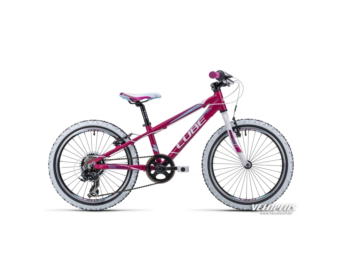 Bike Cube Kid 200 pink-white-blue 20"