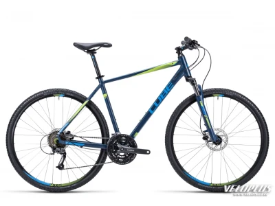 Bike Cube Curve Pro darkblue blue green 54 cm