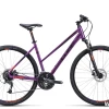 Polkupyörä Cube Curve Pro violetti musta punainen lady 54 cm thumbnail 1