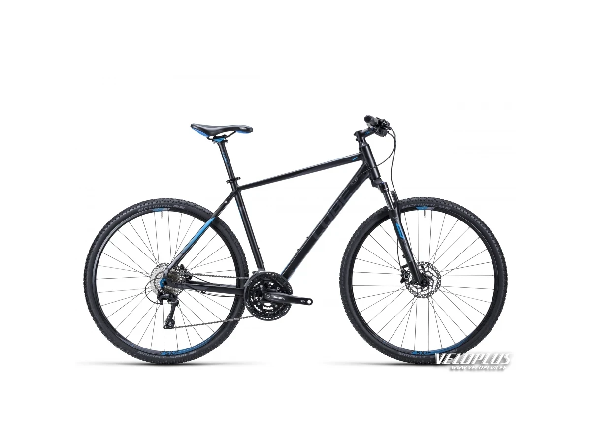 Bike Cube Nature Pro black anthrazit blue 62 cm