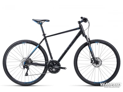 Bike Cube Nature Pro black anthrazit blue 62 cm