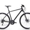 Bike Cube Cross black anodized anthrazit white 50 cm thumbnail 1