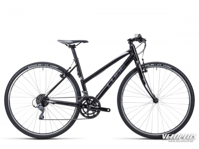 Polkupyörä Cube SL Road musta anthrazit valkoinen lady 52 cm