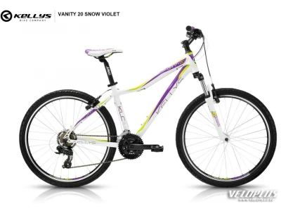 Ratas Kellys Vanity 20 valge-lilla 17"