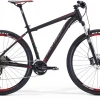 Ratas Merida Big.Nine 500 19" matt must-punane-hall thumbnail 1