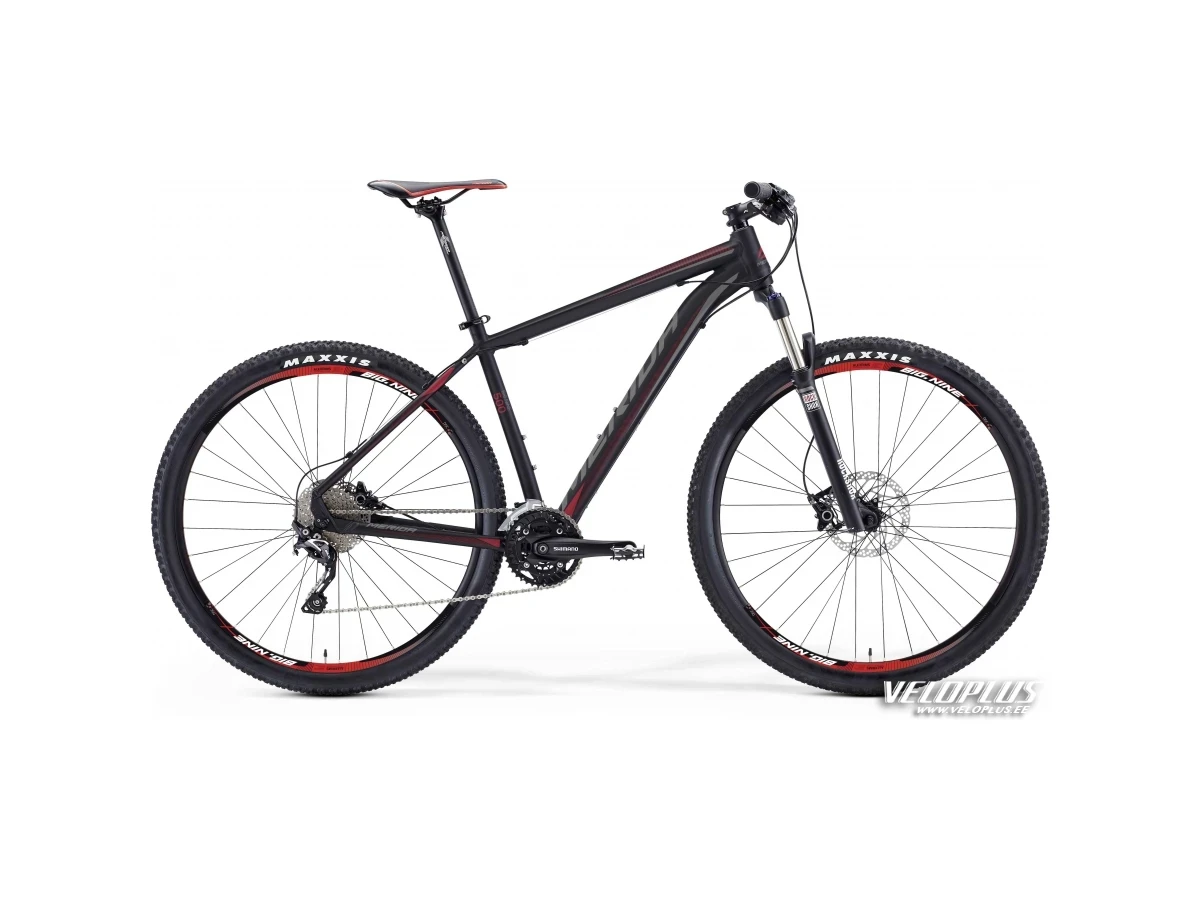 Bike Merida Big.Nine 500 21" matt black-red-grey