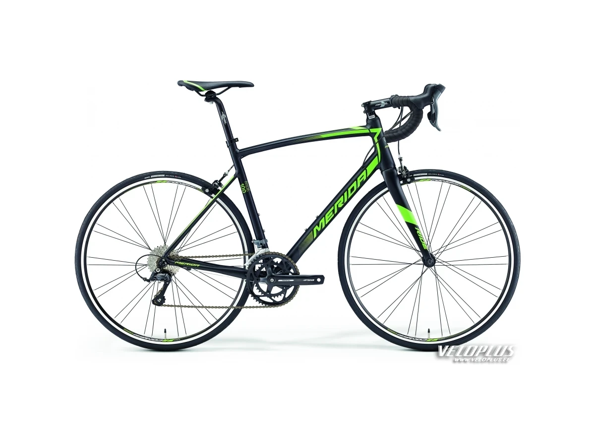Bike Merida Ride 100 S-M(52cm) black-green - Veloplus