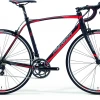 Ratas Merida Scultura 400 S-M(52cm) matt must-punane-hall thumbnail 1