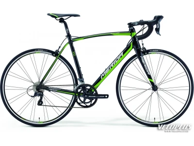 Bелосипед Merida Scultura 100 XL(59cm) черный-зеленый-белый