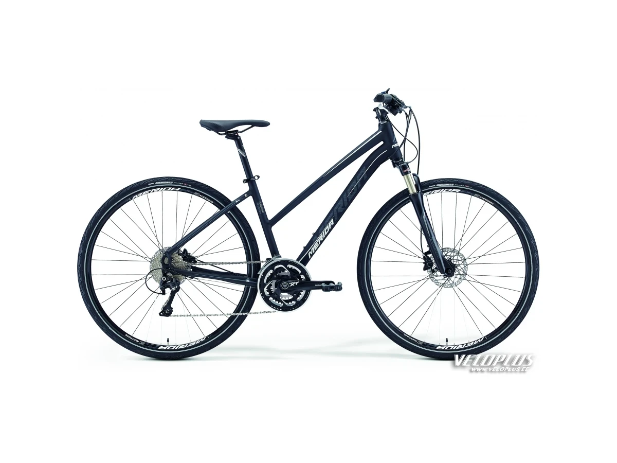 Bike Merida Crossway Xt Edition 57cm Lady matt black-grey-white