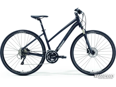 Bike Merida Crossway Xt Edition 57cm Lady matt black-grey-white