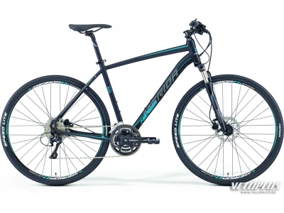 Ratas Merida Crossway 500 41cm matt must-sinine-valge