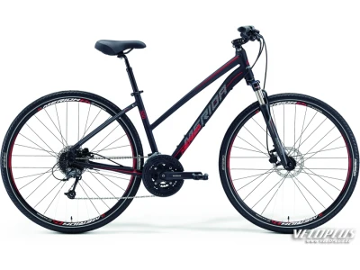 Ratas Merida Crossway 300 54cm Lady matt must-punane-hall