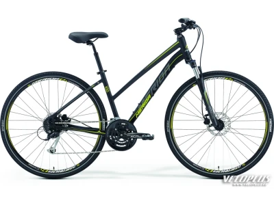 Ratas Merida Crossway 100 57cm Lady matt must-kollane-hall