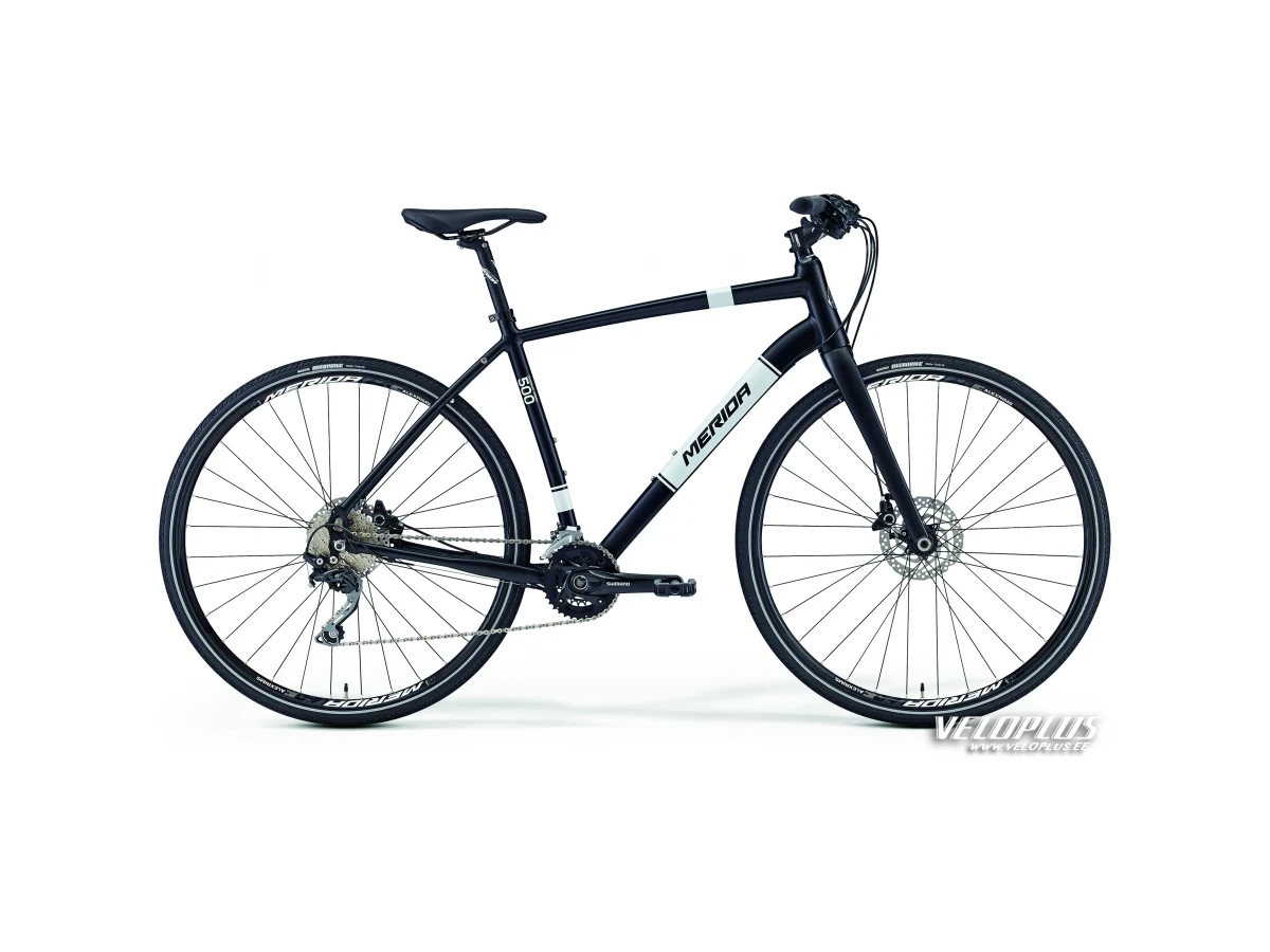 Ratas Merida Crossway Urban 500 55cm must-valge
