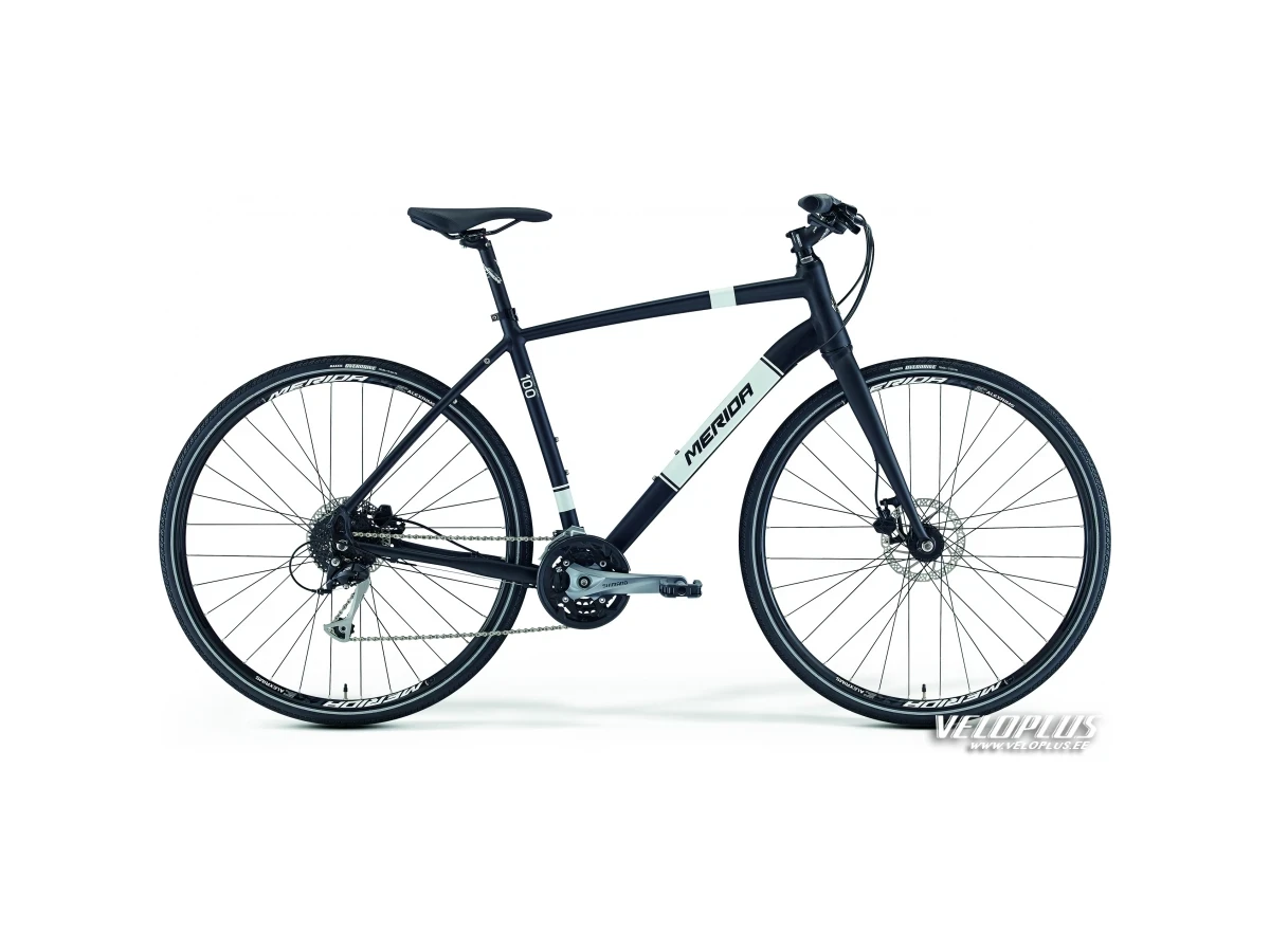 Bike Merida Crossway Urban 100 46cm black-white