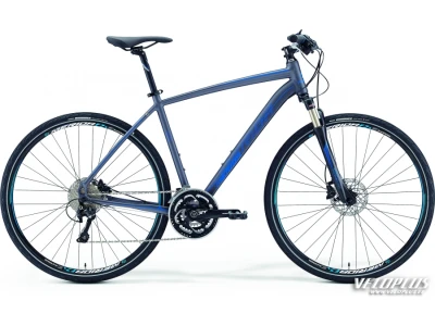 Polkupyörä Merida Crossway Xt Edition 55cm matta antrasiitti - sini-musta